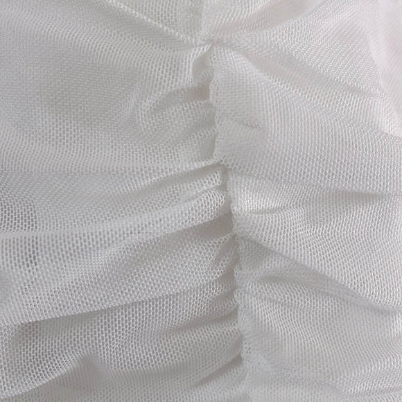 NWT Princess Polly Earth Club Recycled Bloom Mini Dress in White Size 2 - Picture 10 of 10